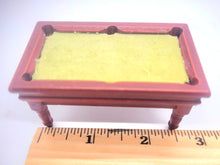 Load image into Gallery viewer, Dollhouse Miniature ~ 1:24 Scale, Pool Table w/ No Accessories
