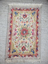 Load image into Gallery viewer, Dollhouse Miniature ~ Petit Point Colorful Rug with Star Medallion in Center- Ursula Sauerberg
