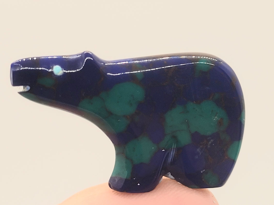 Bear Zuni Fetish Carving by Fabian Tsethlikai