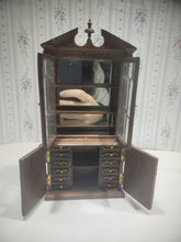 Load image into Gallery viewer, Wooden Hutch w/ Finial &amp; Detailing with Shelves and Drawers Bespaq
