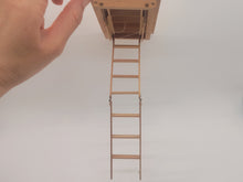 Load image into Gallery viewer, Wooden Attic Stairs
