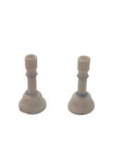 Load image into Gallery viewer, Ron Benson – Pair of Porcelain Candlestick Holders
