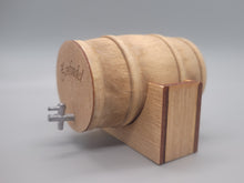 Load image into Gallery viewer, Large – Zinfandel Wooden Barrel with Wood Holder
