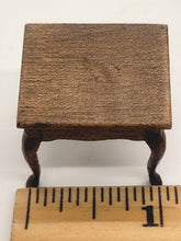 Load image into Gallery viewer, Dollhouse Miniature ~ 1:24 Scale, Vintage Wooden Side Table by S. Hoeltge - 1983

