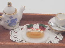 Load image into Gallery viewer, Bed Tray with English Porcelain

