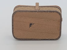 Load image into Gallery viewer, Al Chandronnait – Picnic Basket with Opening Lid &amp; Leather Latches
