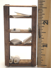 Load image into Gallery viewer, Dollhouse Miniature ~ 1:24 Scale, Crafting Supplies Shelf
