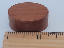 Load image into Gallery viewer, Al Chandronnait – Oval Tan Shaker Box with Removable Lid
