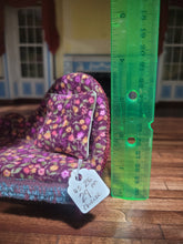 Load image into Gallery viewer, Purple Floral w/ Shag Chaise Lounge
