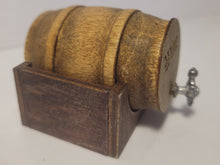 Load image into Gallery viewer, Wine Barrel and Wood Holder
