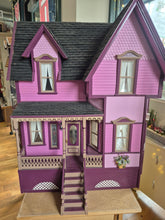 Load image into Gallery viewer, Purple 3-Story, 6 Room Victorian Dollhouse *Pre-Owned*
