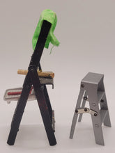 Load image into Gallery viewer, Painter&#39;s Ladder and Silver Ladder

