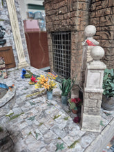 Load image into Gallery viewer, Handmade Garden Scenery Hotel Patio Foyer - Pamela Obrien My Miniature Creations
