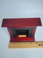 Load image into Gallery viewer, Mahogany Fireplace - Discontinued
