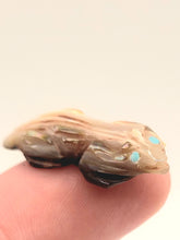 Load image into Gallery viewer, Dollhouse Miniature ~ 1:12 Scale, Zuni Fetish Carving Stone Animal Signed KR
