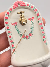 Load image into Gallery viewer, Dollhouse Miniature ~ Porcelain Outdoor Wall Sink by Bodo Hennig
