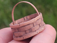 Load image into Gallery viewer, Al Chandronnait - Oval Woven Basket with Handle
