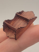 Load image into Gallery viewer, Dollhouse Miniature ~ 1:24 Scale, Wooden Decorative Shelf
