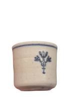 Load image into Gallery viewer, James Clark – Blue Leaf Pattern Crock
