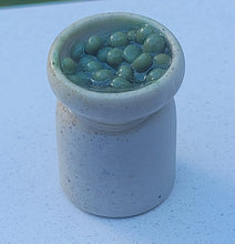 Load image into Gallery viewer, Green Olives in Tall Crock
