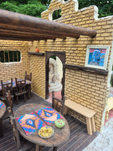Load image into Gallery viewer, Abode Southwestern Roombox w/ Front Courtyard with Desert Plants
