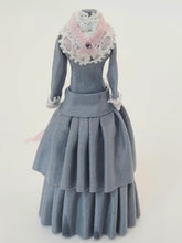 Load image into Gallery viewer, Handmade Blue Victorian Dress
