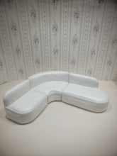 Load image into Gallery viewer, 3 Piece White Sectional Sofa Couch Living Room Modern Art Deco Contemporary
