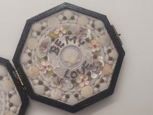 Load image into Gallery viewer, 2&quot; Sailor&#39;s Valentine - &#39;Be My Love&#39; with Assorted Shells and Flowers - by Pam Friend

