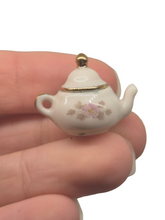 Load image into Gallery viewer, Nancy Duden – 3pc Porcelain Tea Set with Pot, Sugar Jar, and Milk Pitcher
