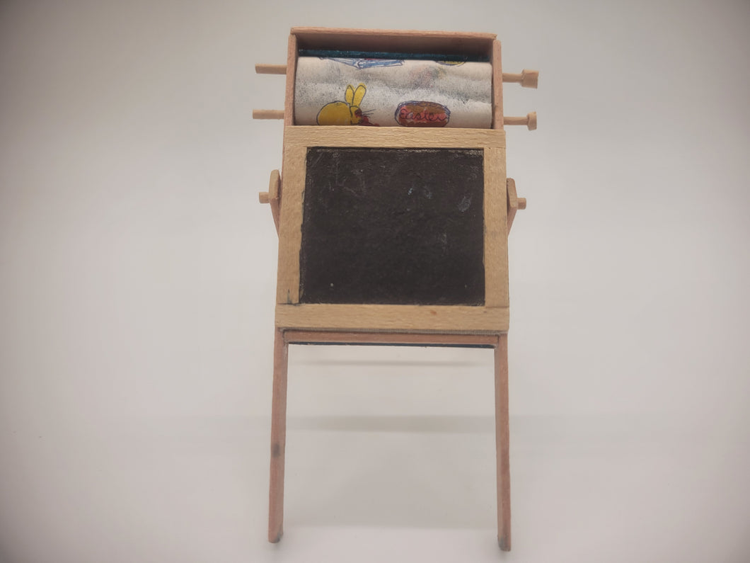 Vintage Children's Chalkboard Easel - by Myra Stell in 1977