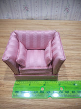 Load image into Gallery viewer, Pink Striped Side Chair with Arm Chair
