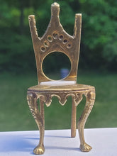Load image into Gallery viewer, Antique Brass Chair
