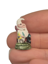 Load image into Gallery viewer, Ron Benson - Porcelain Figurine of Wizard and his Wizard Pet Cat
