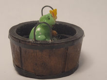 Load image into Gallery viewer, Frog with Butterfly and Snail in Bucket
