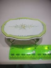 Load image into Gallery viewer, Hannison Formal 4 Piece Green &amp; White Hand Painted Living Room Couch , Chair, Coffee, Side Table Set
