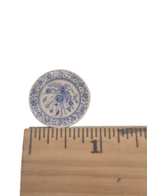 Load image into Gallery viewer, Avon Miniatures – Porcelain Blue &amp; White Floral Plate
