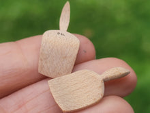 Load image into Gallery viewer, David Krupick - Carved Wooden Paddle Scoop
