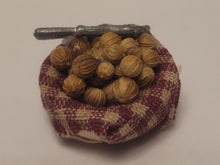Load image into Gallery viewer, Nuts in Bowl with Cracker with Checkered Fabric
