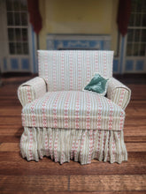 Load image into Gallery viewer, 3pc Green &amp; Cream Living Room Set
