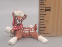 Load image into Gallery viewer, Karen Phillip 1992 Santa Hat Reindeer
