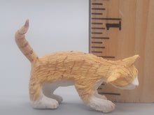 Load image into Gallery viewer, Resin Orange Tabby Cat - Rubbing Position
