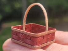 Load image into Gallery viewer, Al Chandronnait – Red Basket  with Handle
