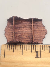 Load image into Gallery viewer, Dollhouse Miniature ~ 1:24 Scale, Wooden Decorative Shelf
