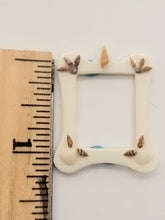 Load image into Gallery viewer, Dollhouse Miniature ~ 1:12 Scale, Seashell-Decorated Picture Frames 2pc Set
