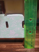 Load image into Gallery viewer, Teal &amp; White Rose Patterned Sofa by JBM
