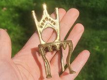 Load image into Gallery viewer, Antique Brass Chair
