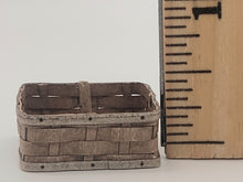 Load image into Gallery viewer, Al Chandronnait – Shallow Square Woven Basket
