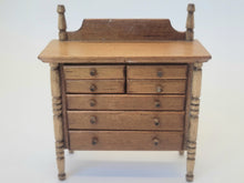 Load image into Gallery viewer, Dollhouse Miniature ~ 1:24 Scale, Oldham Studios Wooden Apothecary Cabinet
