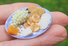 Load image into Gallery viewer, Cheese and Cracker Tray with Grapes
