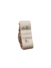 Load image into Gallery viewer, Carol Pongracic – White Porcelain Clock with Golden Accents
